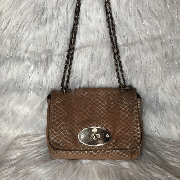 💯% Authentic MULBERRY LILY SHOULDER BAG - Picture 3 of 13